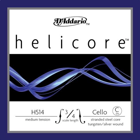 D'Addario Helicore Cello Single A String, 1/2 Scale, Medium Tension in Saudi Arabia