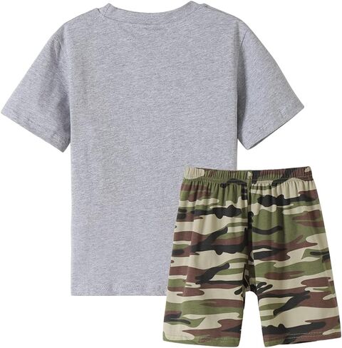 MyFav Big Boys Pajamas 2 Piece Short PJS Cute Cartoon Sleepwear in Saudi Arabia
