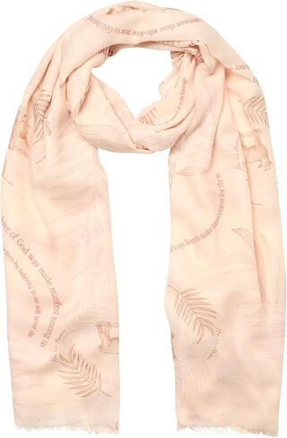 Hosanna Christian Gift for Women Scarf - Large, Lightweight Bible Verse Shawl, 35x70", Jesus's Love Prayer Shawl in Kuwait