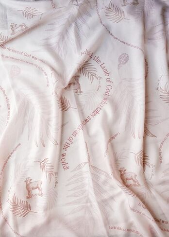 Hosanna Christian Gift for Women Scarf - Large, Lightweight Bible Verse Shawl, 35x70", Jesus's Love Prayer Shawl in Kuwait