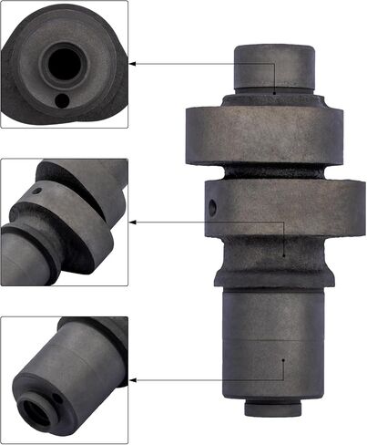 Camshaft 12044-1211 (Surface phosphating) Compatible with Kawasaki Bayou 220 KLF220 KLF 220 1988-2002,Bayou 250 KLF250 KLF 250 2003-2011 in Saudi Arabia