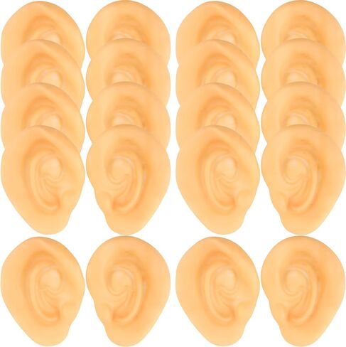 10 Pairs Jumbo Ears Latex Fake Costume Big Ears Giant Ear Accessories for Adults and kids Halloween Costume Funny Party Favors in Saudi Arabia