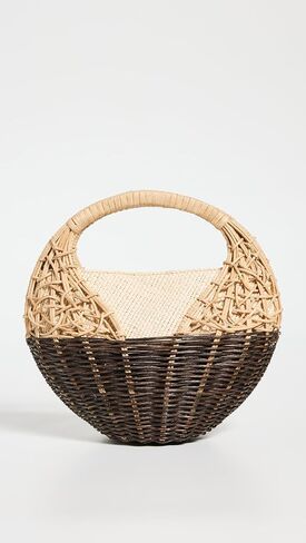 Ulla Johnson Women's Seashell Wicker Bag in Saudi Arabia