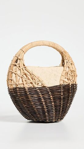 Ulla Johnson Women's Seashell Wicker Bag in Saudi Arabia