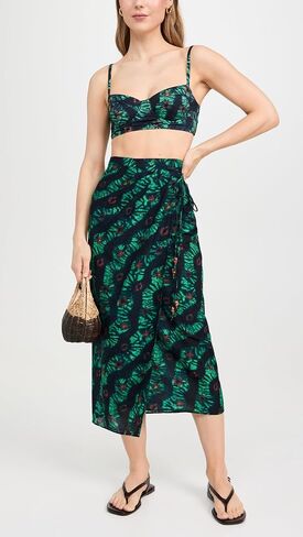 Ulla Johnson Women's Seashell Wicker Bag in Saudi Arabia