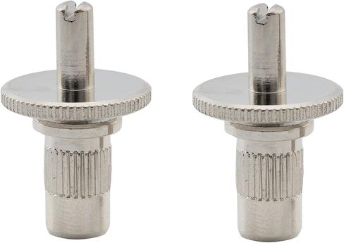 Musiclily Pro Metric Sized M4 Nashville Tune-o-matic Bridge Studs and Bushings for Epiphone Les Paul Style Guitar, Black (Set of 2) in Saudi Arabia