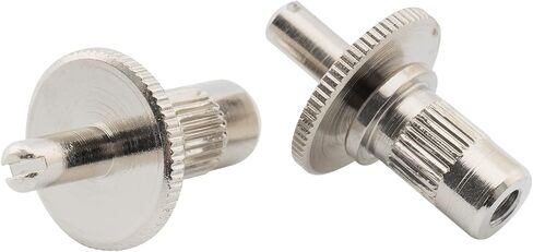 Musiclily Pro Metric Sized M4 Nashville Tune-o-matic Bridge Studs and Bushings for Epiphone Les Paul Style Guitar, Black (Set of 2) in Saudi Arabia