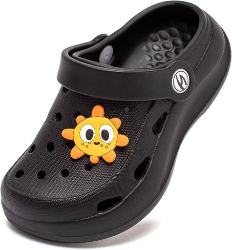 WOUEOI Boys Girls Garden Shoes Toddler Cartoon Slides Sandals Kids Clogs in Saudi Arabia