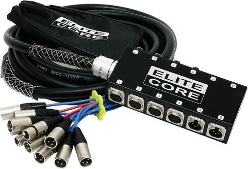 Elite Core PS8425 8 x 4 25' Stage Snake - 8 Sends 4 Returns in Kuwait