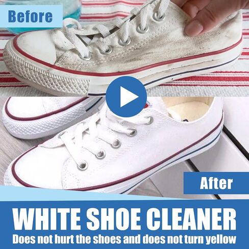 Multi-Functional Cleaning and Stain Removal Cream, Shoe Cleaning Cream, Multi Purpose Cleaning Cream,White Shoe Cleaner with Sponge, White Shoe Cleaner, Shoes Decontaminate Solid Paste in Saudi Arabia