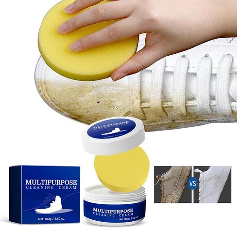 2024 New Multipurpose Cleaning Cream, Multi-Functional Cleaning and Removal Cream With Sponge in Saudi Arabia