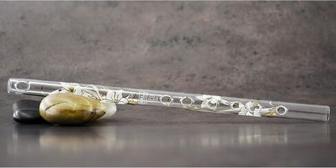Hall Crystal Flute 21701 - فلوت زجاجي أوفست باللون G - زنبق أبيض in Kuwait