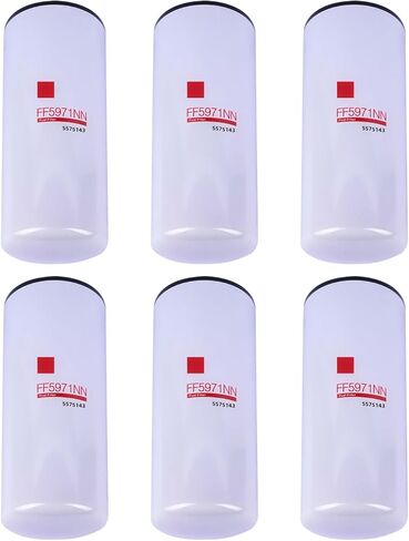 فلتر الوقود FF5971NN 5575143 متوافق مع الشاحنات عالية الدقة مع محرك الكمون X12 X15 14.9L (2020 فصاعدًا) FF5971-NN BF46248،6 عبوات in Kuwait