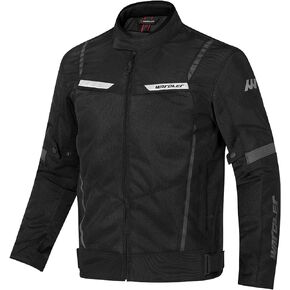 Mesh Motorcycle Jacket Men, Riding Jacket, Lightweight for Summer, Sportsbike, Biker Jacket, CE Armor, HI VIS