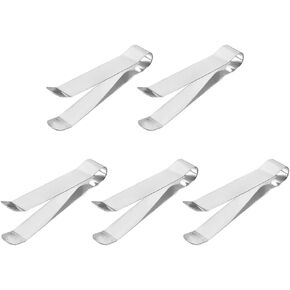 Ciieeo Metal Clip Candle Snuffer 5Pcs Candle Wick Extinguisher Stainless Steel Candle Wick Extinguishing Clip Putting Out Candle Flame for Home Shop Candle Extinguisher Wick Trimmer