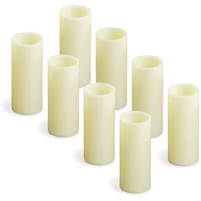 8Pcs Nylon Trailer Leaf Spring Bushings 9/16" I.D. x 1-3/4" Length Replacement 722106 Bushing Kit for Trailer Double Eye Leaf Springs Equalizers