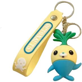 Octonauts Action Figures Toy Dashi Cartoon Doll Pendant, Decorative Backpack School Bag Decorate Key Chain(Dashi)
