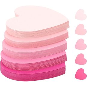 300 Pcs Purple Index Cards 3x3 Heart Shaped Note Cards Blank Index Cards Colors Study Cards Business Cards Blank Flash Cards Colorful Cardstock Greeting Cards For School Learning Office Game