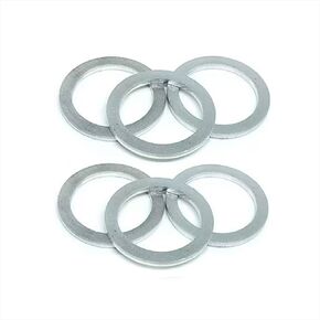 18 Pcs Oil Drain Plug Gasket,14mm OEM Copper Oil Drain Plug Washer Gaskets Compatible/Replacement for Mercedes Oil Crush Washer OEM PN Part#: 007603-014106 (14 * 20mm)