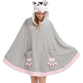 Unisex Opossum Costume Opossum Cape Cosplay Hooded Halloween Christmas Costumes Party Cape in Kuwait