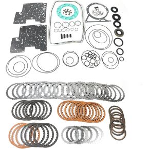 6R80 Transmission Master Rebuild Kit w/Clutch Plates Fits for 78-18 Ford B-100/ Expedition/F-150/ Mustang/Ranger/Transit 5.0/5.4L, 09-14 Lincoln Navigator 5.4L Replace OE 6R80