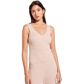 Eberjey Women's Organic Cotton Sweater Rib Tank