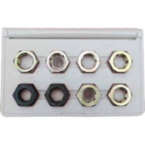 Lang Tools 2579 8-Piece Fractional and Metric Spindle Rethreader Set
