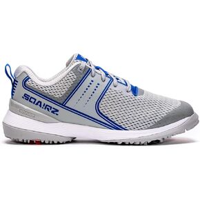 SQAIRZ Speed Mesh Men's Athletic Golf Shoes, Golf Shoes, Designed for Balance & Performance, Replaceable Spikes, Breathable, Golf Shoes Men with Spikes, Mens Golf Shoes, Golf Footwear