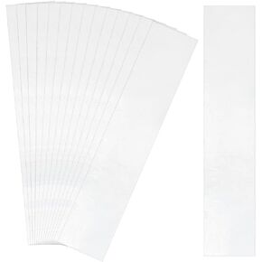 PH PandaHall 6×30 inch 60 Pack Poster Bags, 2.3 Mil Long Open-Ended Plastic Sleeves Transparent Storage Poster Tube for Wigs, Posters, Popcorn, Blueprint, Narrow Items, Waterproof