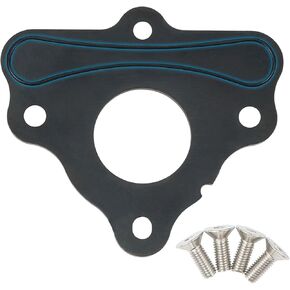 Bevinsee Camshaft Thrust Retainer Plate with Flat Head Bolts Gen III IV Cam Gasket Compatible with Chevrolet GMC Compatible with Corvette 1997-2013 LS1 LS2 LS3 LS6 LS7 LS8 4.8 5.3L 6.0L 6.2L