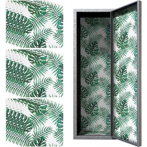 15 Pieces Locker Accessories Kit Magnetic Locker Wallpaper Decorative School Locker Decoration Gold Dots School Locker Organizer First Day of School Decor for Student School Office University(Leaves)