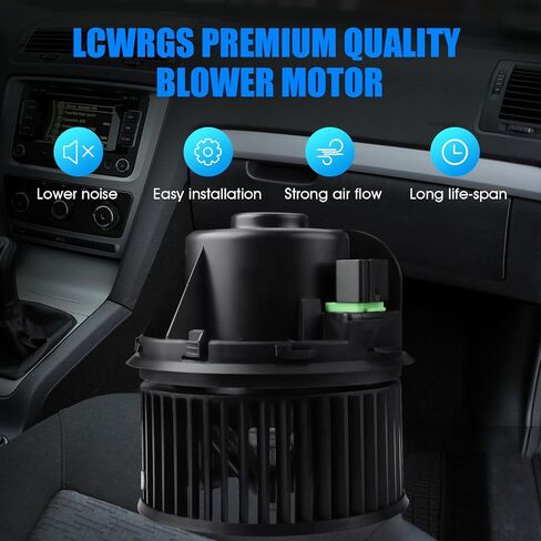 محرك منفاخ تيار متردد مع مروحة يناسب سيارة Ford Focus Escape C-Max Transit Connect Lincoln MKC 2012 2013 2014 2015 2016 2017 2018 2019 محرك سخان HVAC يستبدل #700272 in Saudi Arabia