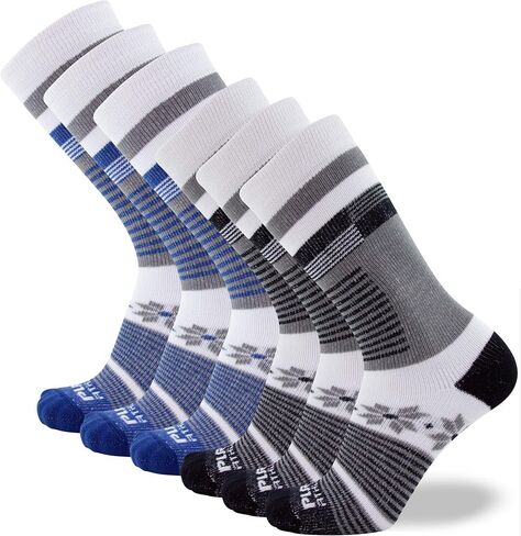 Ski Socks Kids Youth Wool – Snowboarding Boys, Girls – Skiing Warm Winter in Saudi Arabia