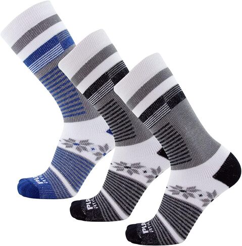 Ski Socks Kids Youth Wool – Snowboarding Boys, Girls – Skiing Warm Winter in Saudi Arabia