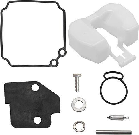 2 Pack 396701 Carburetor Rebuild Kit for Johnson Evinrude OMC 18 20 25 28 30 35 40 45 48 50 55 60 65 70 75 HP Outboard Models Carb Kit 398729 18-7042 9-37105 in Saudi Arabia