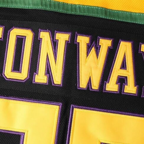 Mighty Ducks Jersey 96 Charlie Conway 99 Adam Banks Movie Ice Hockey Jersey, 90S Hip Hop Clothing for Party in Saudi Arabia