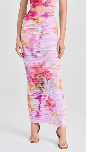 تنورة نسائية بطول الكاحل من Josie Ruched in Kuwait