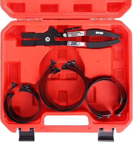 مجموعة ضاغط حلقة مكبس المحرك DNA MOTORING مع كماشة ضغط و7 حلقات مكبس (2-7/8 بوصة - 4-5/8 بوصة) - لمجموعة تركيب وإزالة السيارة والشاحنات والدراجات النارية، TOOLS-00537 in Saudi Arabia