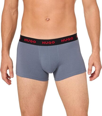 HUGO Men's 3 Pack Stretch Cotton Trunk in Saudi Arabia