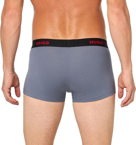 HUGO Men's 3 Pack Stretch Cotton Trunk in Saudi Arabia