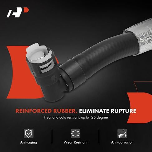 مجموعة خط أنابيب خرطوم تسخين HVAC لمدخل السخان الممتاز مع خرطوم معياري متوافق مع Ram 2500 3500 4500 5500 2011-2018، 6.7 لتر، ديزل in Saudi Arabia