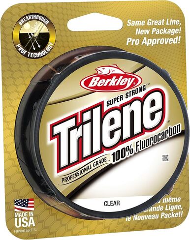 BerkleyTrilene 100% Fluorocarbon Ice Clear 0.010in | 0.25mm in Saudi Arabia