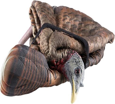 Avian-X LCD Laydown Hen Turkey Decoy | Durable Realistic Lifelike Collapsible Standing Hunting Decoy with Carry Bag & Stake, AVX8011 in Saudi Arabia