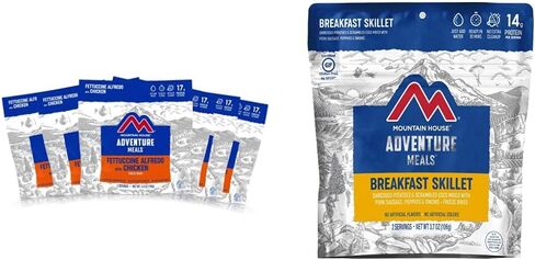 ماونتن هاوس فيتوتشيني ألفريدو بالدجاج | تجميد الغذاء المجفف على الظهر والتخييم | 6 عبوات in Kuwait