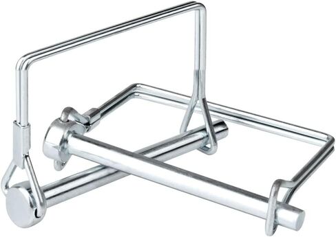 20 PCS Square Pto Pin Shaft Locking Pin 1/4 pin Hitch pin Wire Lock Pin Safety Coupler Pin 1/4" x 2-3/4"for PTO,Farm,Lawn,Hitches,and Garden in Kuwait