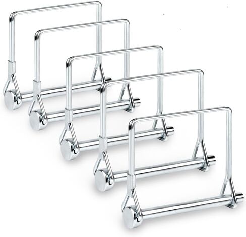 20 PCS Square Pto Pin Shaft Locking Pin 1/4 pin Hitch pin Wire Lock Pin Safety Coupler Pin 1/4" x 2-3/4"for PTO,Farm,Lawn,Hitches,and Garden in Kuwait