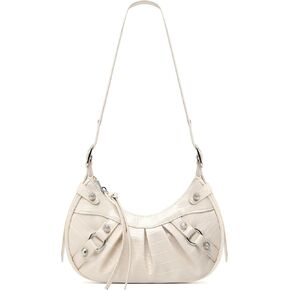 Shoulder Crossbody Bags for Women, Shoulder Purse with Adjustable Shoulder Strap, Punk Studded Underarm Y2k Purse