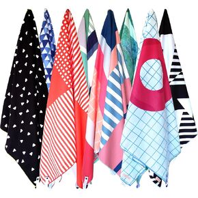 Microfiber Beach Towel & Bag. Lightweight, Compact & Quick-Dry. For Travel, the Beach, Pool, Gym, Yoga & Camping. Extra Large (71x35.5), Black in Saudi Arabia