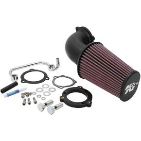 K&N Cold Air Intake Kit: High Performance, Guaranteed to Increase Horsepower: Fits 2004-2017 HARLEY DAVIDSON (SuperLow, Iron, Sportster Custom, Seventy-Two, Forty-Eight, Nightster, Roadster)57-1126