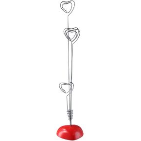 4 Clips Card Note Memo Clip Tree Card Note Photo Holder Heart Shape Stand Message Card Holder Office Desk Organizer